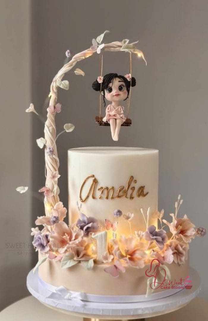 Baby Girl Special Cake